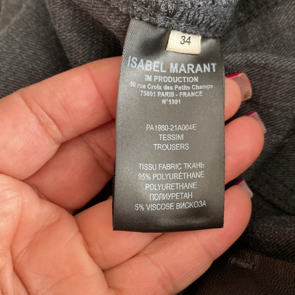 MARANT ÉTOILE
Tessini faux leather tapered pants - Picture 14 of 16